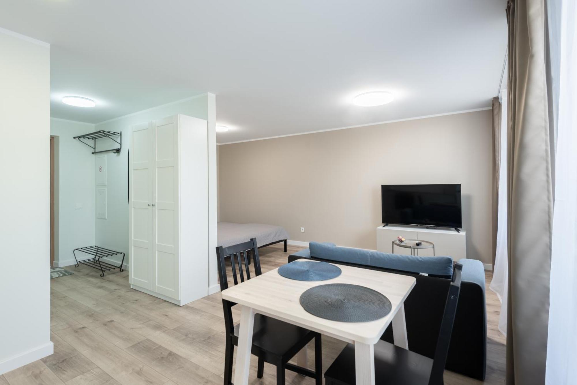 Stiklo Apartamentai Radviliskis Ngoại thất bức ảnh
