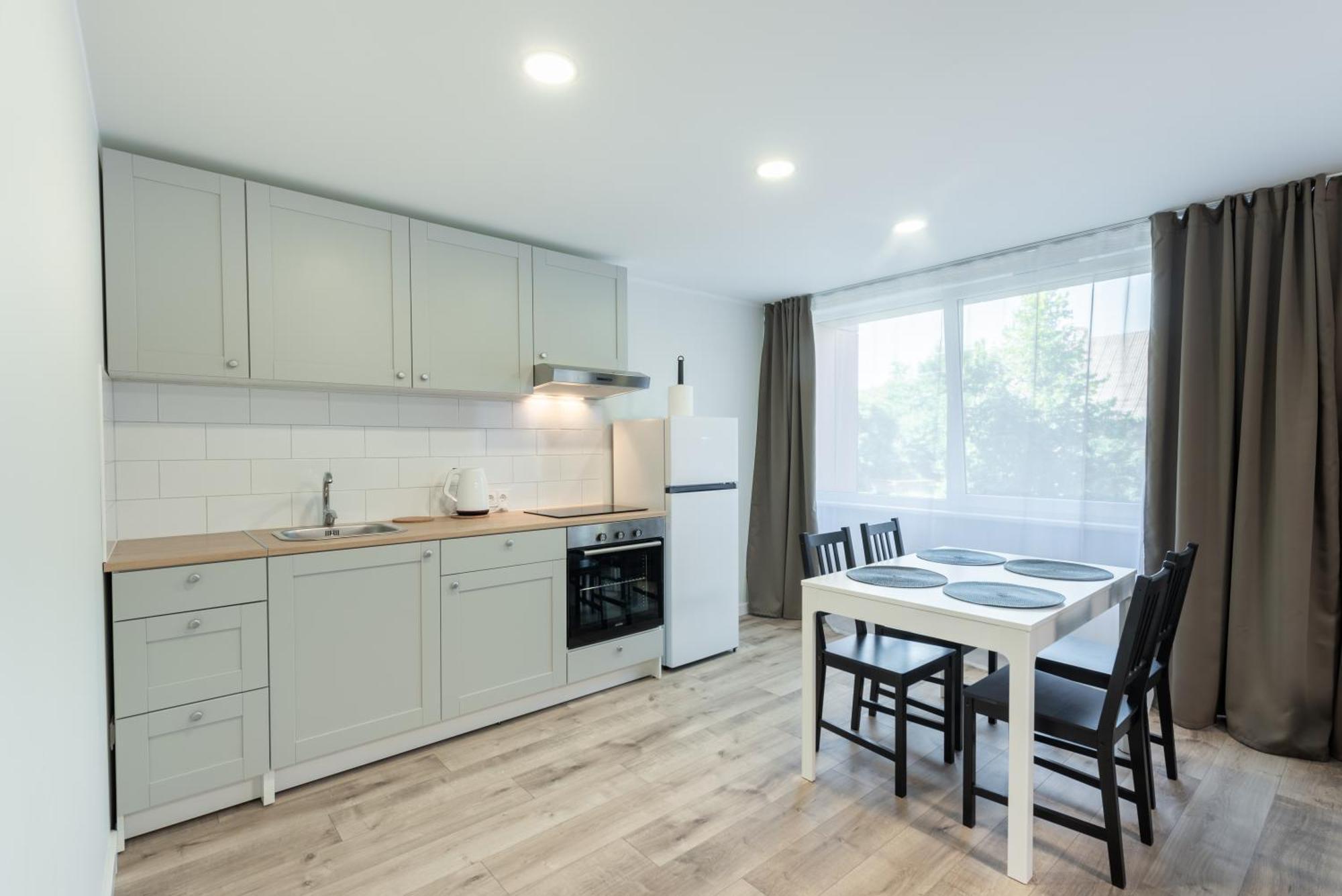 Stiklo Apartamentai Radviliskis Ngoại thất bức ảnh
