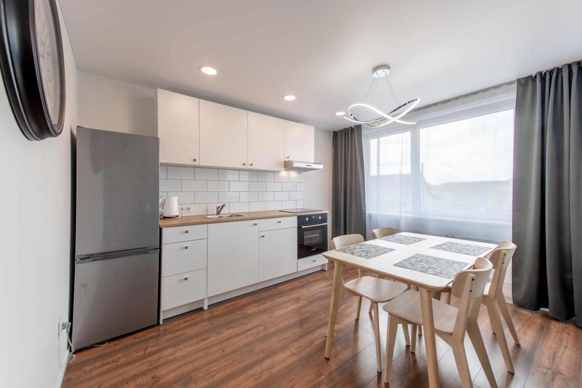 Stiklo Apartamentai Radviliskis Ngoại thất bức ảnh