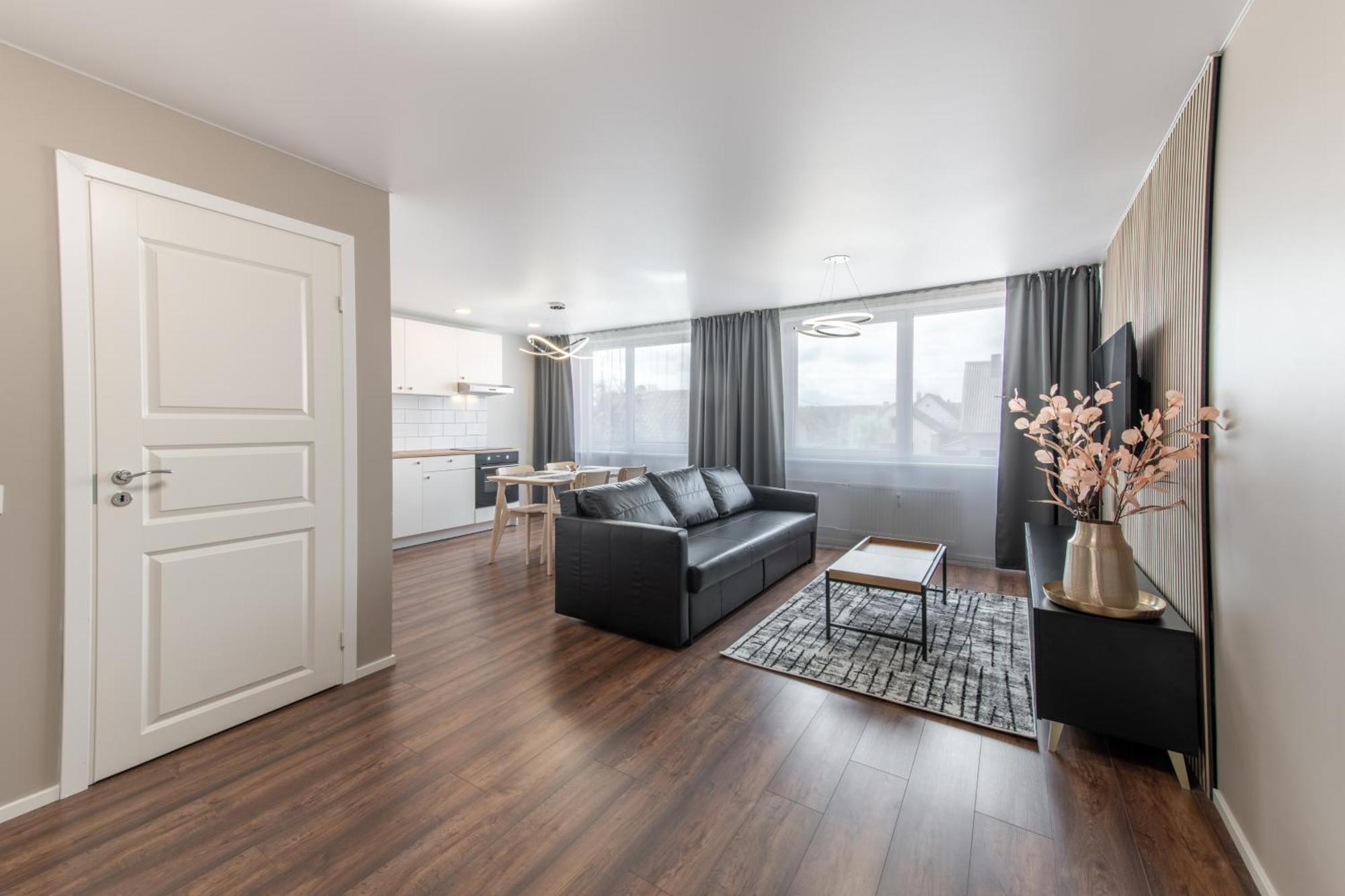 Stiklo Apartamentai Radviliskis Ngoại thất bức ảnh